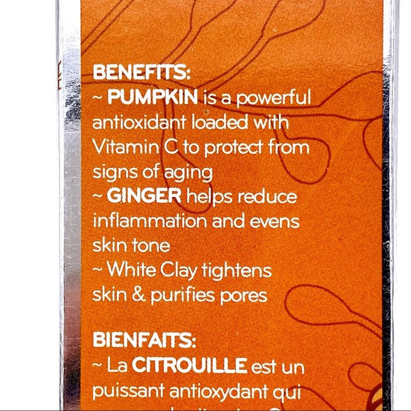 NEW Pürlisse Pumpkin + Ginger Detoxifying Charcoal Mask - Picture 12 of 15